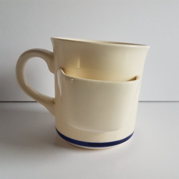 - Shaving Mug Cup Unmarked Vintage - Picture 1 of 5